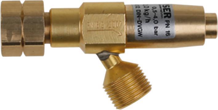 Actual product image Kayser Hose rupture protection Flow rate max. 3 kg/h 1.5 bar