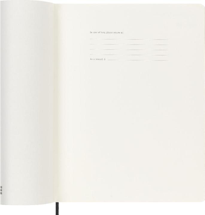 Produktbild Moleskine Notizkalender (19 x 25 cm, Englisch)