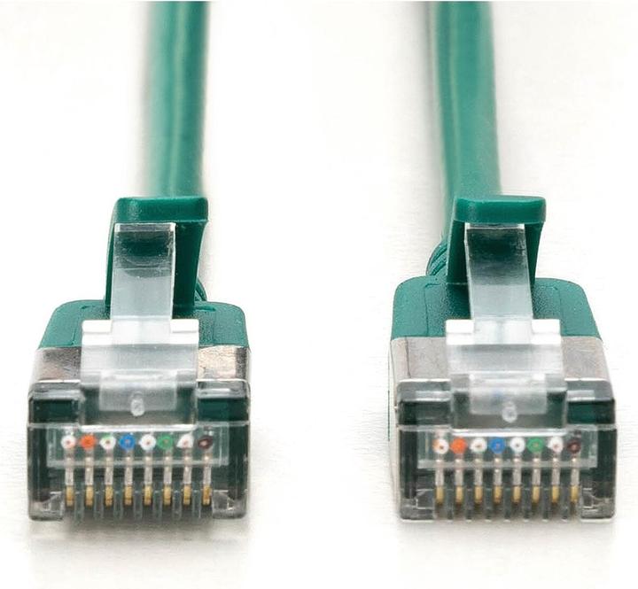 Immagine prodotto Digitus CAT 6A classe Ea, F/FTP, cavo patch a doppino intrecciato, Cu, LSZH, AWG 32/7, lunghezza: 2 m, verde (F/FTP, CAT6a, 2 m)