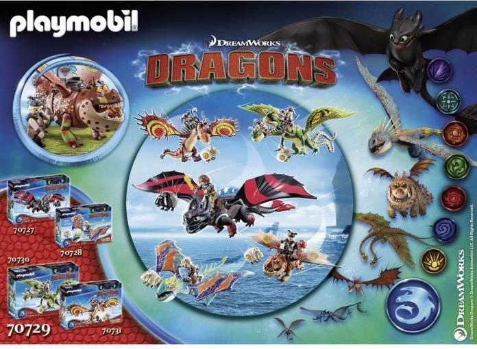 Actual product image Playmobil Dragons 70729 Fish bone and bacon (70729, Playmobil Dragons)