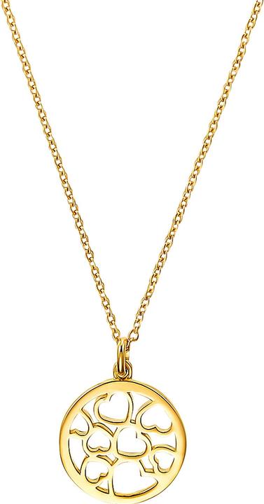 Image du produit S.Oliver Collier pour femme, argent 925 sterling | pièce de monnaie (Argent 925, 42 cm)