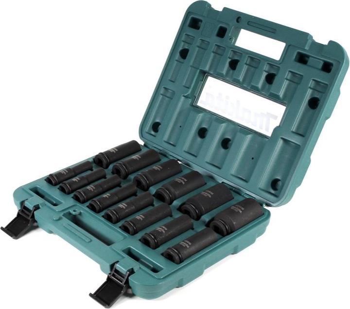 Produktbild Makita B-52308 (32 mm, 16 mm, 15 mm, 28 mm, 17 mm, 13 mm, 24 mm, 29 mm, 20 mm, 27 mm, 11 mm, 30 mm, 26 mm, 21 mm, 18 mm, 23 mm, 12 mm, 10  mm, 22 mm, 19 mm, 31 mm, 14 mm, 25 mm)