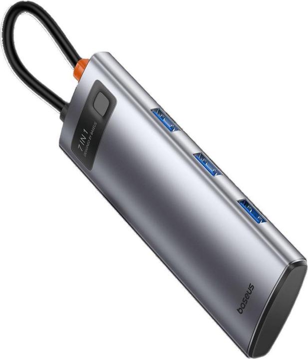 Actual product image Baseus B00030708811-00 (USB-C, 7 Ports)