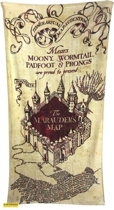 Groovy Harry Potter: Marauder's Map - Mappa del Malandrino (150 x 75 cm)