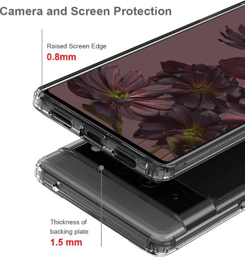 Actual product image JT Berlin BackCase Pankow Clear Google Pixel 7 transparent (Google Pixel 7)
