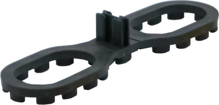 Actual product image Sanpro Decking spacers for decking boards, black, joint thickness 4 mm, quantity 100 pieces (100 x)