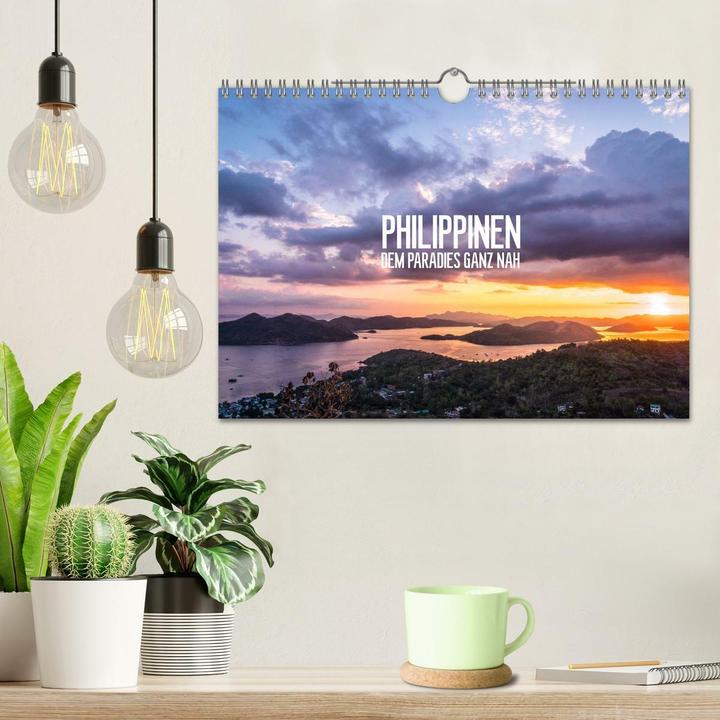 Produktbild Philippinen Foto Wandkalender 2025 (Wandkalender 2025 DIN A4 quer), Monatskalender (A4)