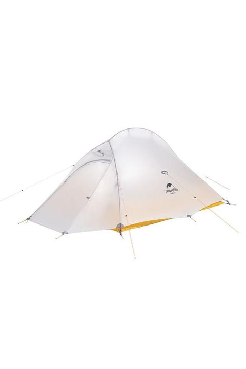 Actual product image Naturehike cloud up 2 Zelt 10d nh19zp017 - weiss/gelb (Dome tent)