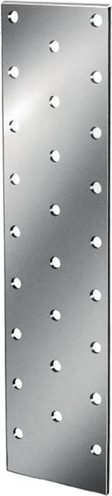 Actual product image Vormann Perforated plates sendzimir galvanised 200 x 60 mm