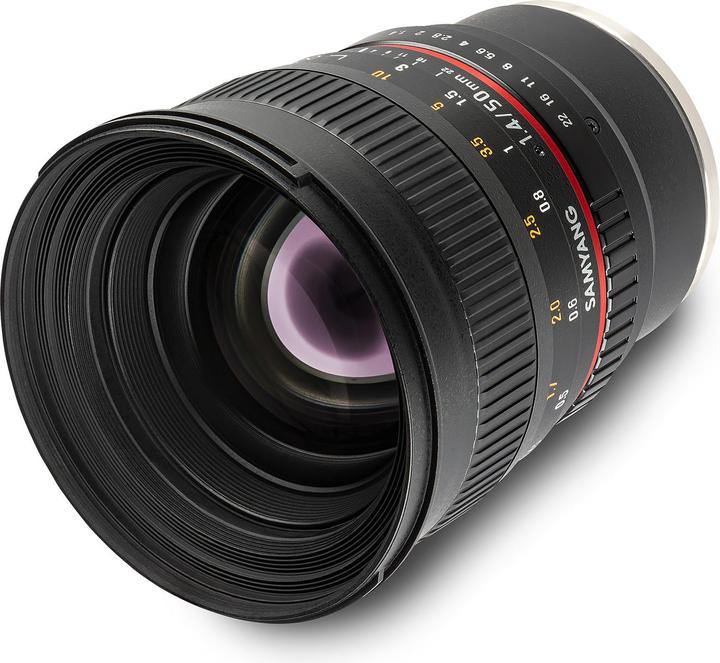 Actual product image Samyang 50mm F1.4 Fuji X (Fujifilm X, APS-C / DX)