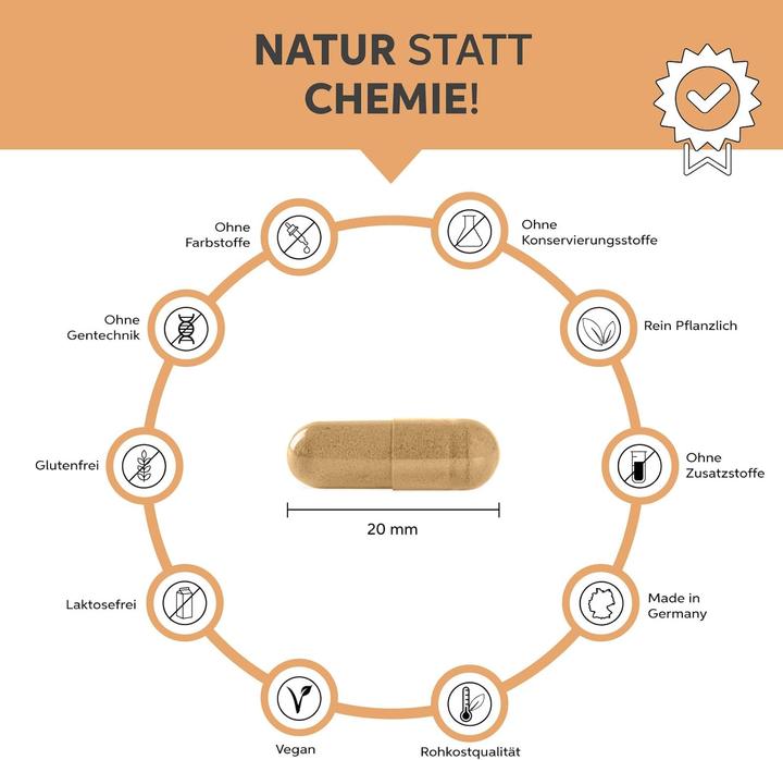 Image du produit Eltabia Gélules de camu camu bio | Haute dose 84mg par jour | 100% vitamine C naturelle (100 pièce(s), Capsules)