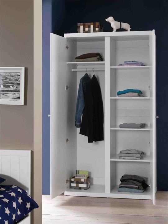 Produktbild Vipack Lara 2 Türen Schrank Weiss (110 cm)