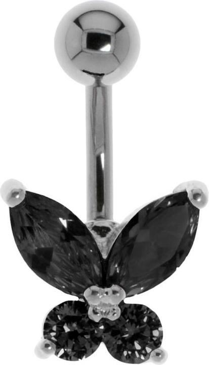 Produktbild Bijouteria Bauchpiercing (Edelstahl, Messing, Kristall)