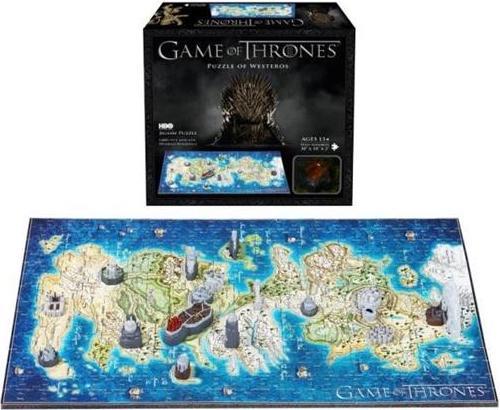 Produktbild 4D Puzzle Creanorm Puzzle 4D MINI GOT WESTEROS (150 Teile)