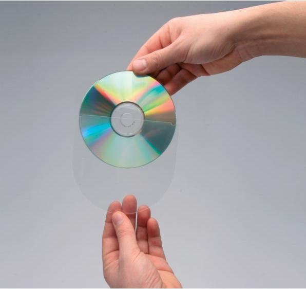 Produktbild Q-Connect CD/DVD Hüllen selbstklebend