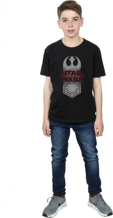 Actual product image Star Wars Boys The Last Jedi Symbol Crash T-Shirt (152, 158)