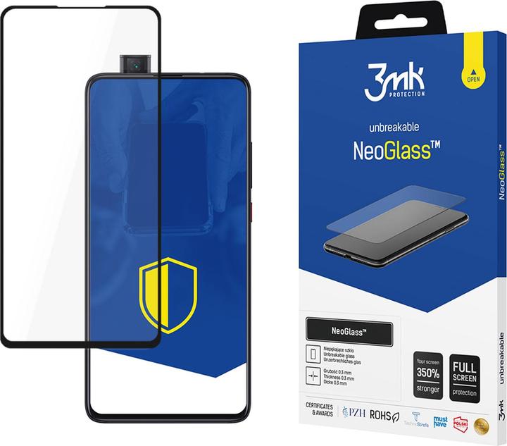 Immagine prodotto 3MK NeoGlass for Xiaomi Mi 9T Pro black frame (1 Pezzo/i, Mi 9T Pro)