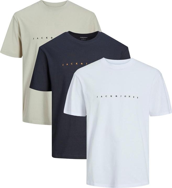 Beige, Dunkelblau, Weiss