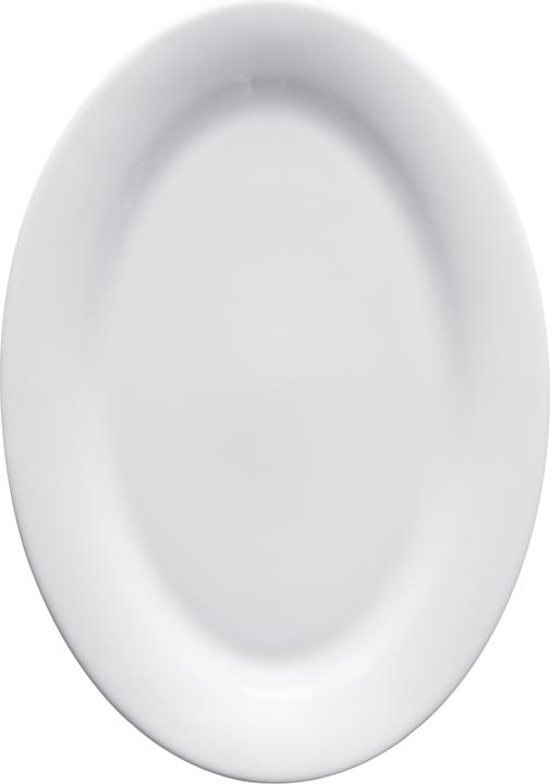 Produktbild Lunasol Platte oval Flow weiss (36 mm)