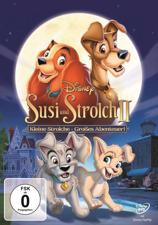 Image du produit Susi et le clochard 2 : Petits clochards - Grande aventure! (DVD, 2001, Allemand)