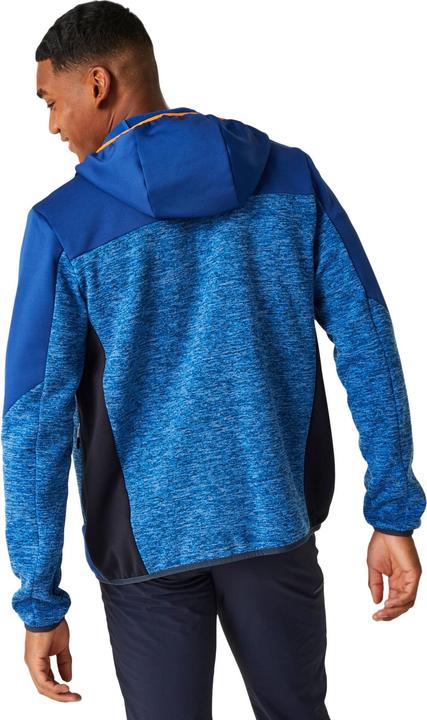 Actual product image Regatta Mens Cadford VI Marl Hooded Fleece Jacket (XXL)