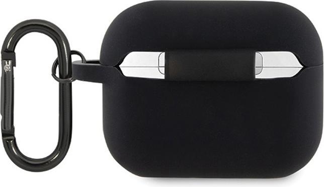 Actual product image Mercedes-Benz AMG AMAP2RBK AirPods Pro 2 cover czarny/black Silicone White Logo (Headphone bag)