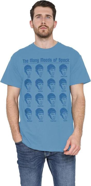 Immagine prodotto Many Moods of Spock Maglietta Uomo (L)