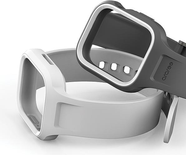Actual product image Araree etui z paskiem Duple Pro Apple Watch 40/41mm biały/white AR70-01867B