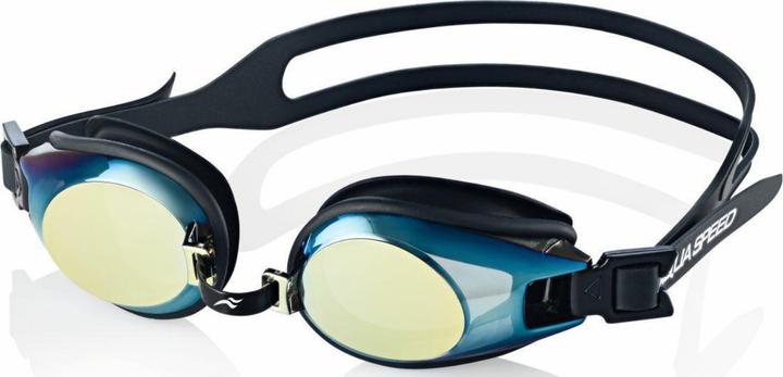 Produktbild Swim & Fun Aqua-Speed Challenge Schwimmbrille schwarz (40065) (One Size)