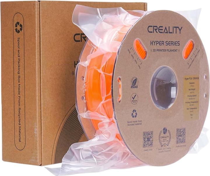 Immagine prodotto Creality Hyper PLA (PLA, 1.75 mm, 1000 g, Arancia)