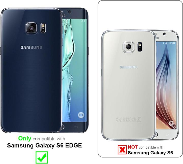 Productafbeelding Cadorabo Boek Onzichtbare Magneethoes (Samsung Galaxy S6 Edge)