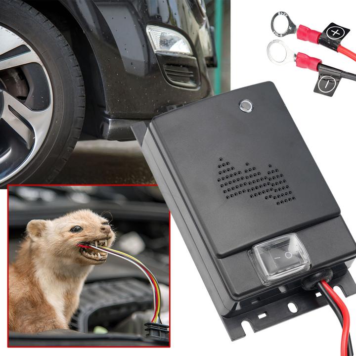 Image du produit Casativo Dissuasion des martres par ultrasons pour les véhicules, 12 volts, 12 - 45 kHz, 70 dB