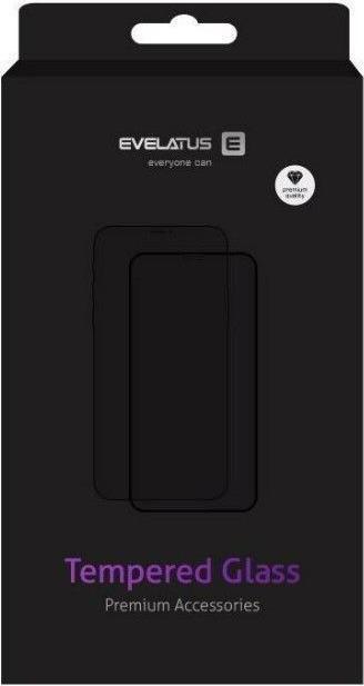 Actual product image Evelatus iPhone 12/12 Pro Corning Gorilla Glass Anti-Static 3D Full Cover 10X Stronger (1 Piece, Apple iPhone 12, Realme 12 Pro+)
