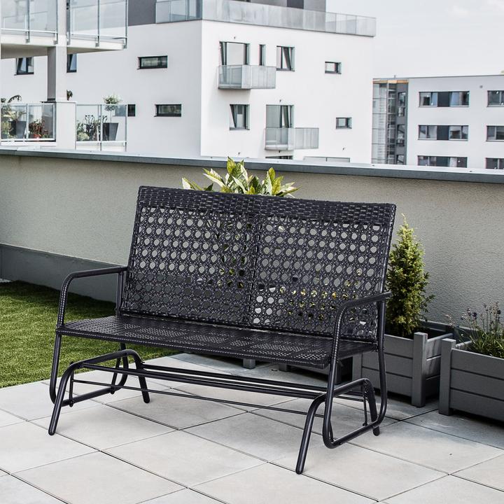 Image du produit Outsunny Banc à bascule Banc de jardin