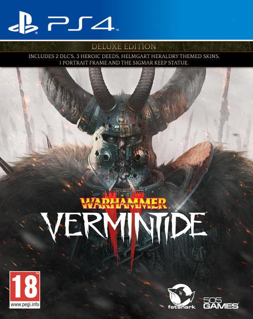 Produktbild THQ FatShark Warhammer : Vermintide 2 - Deluxe Edition Premium Deutsch, Englisch, Vereinfachtes Chinesis (PS4, DE)