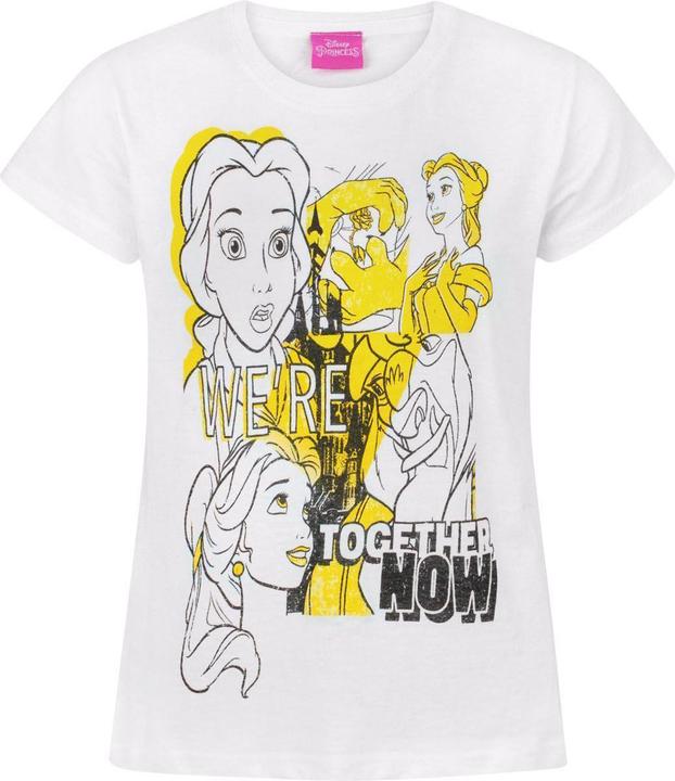 Produktbild Beauty And The Beast We Are Together Now Tshirt Mädchen (140, 146)