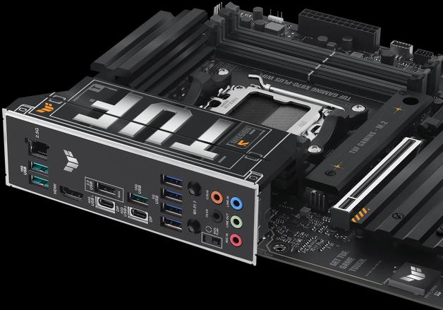 Actual product image ASUS TUF GAMING X870-PLUS WIFI (AM5, AMD X870, ATX)