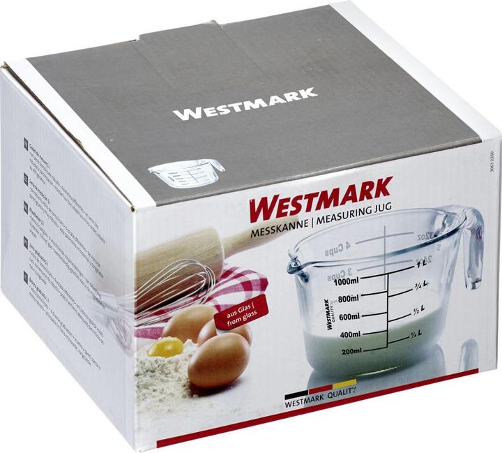 Produktbild Westmark Messkanne, Borosilikatglas, 1 l (1000 ml)