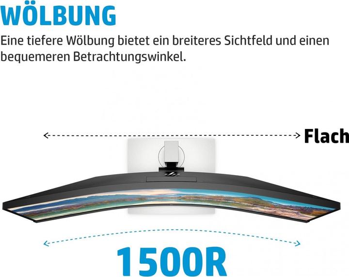 Actual product image HP E34m G4 (3440 x 1440 pixels, 34")