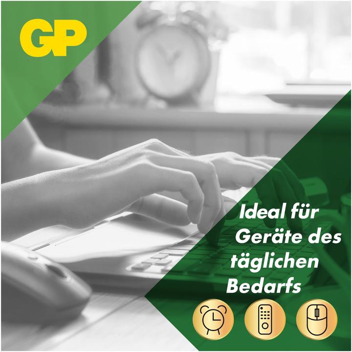 Actual product image GP Batteries AAA Micro Batterie GP Alkaline Super 1,5V 40 Stück (40 pcs., AAA)