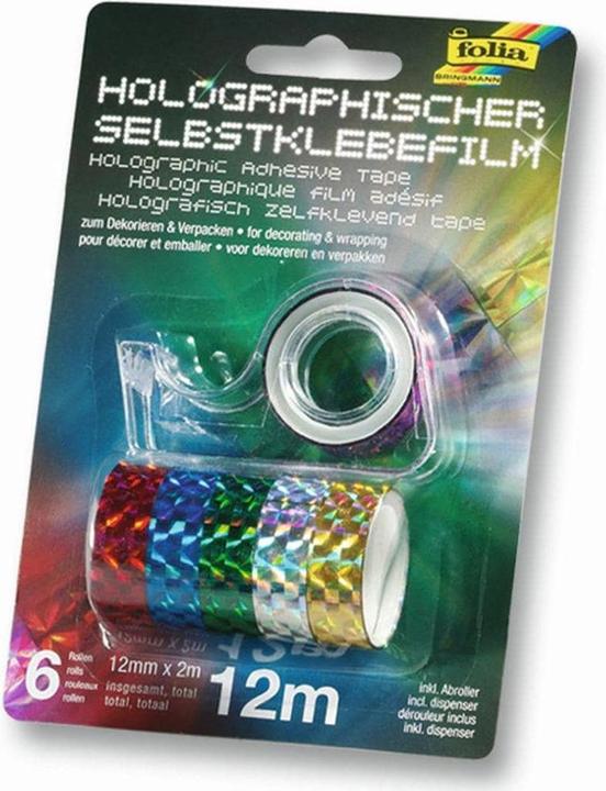 Produktbild Folia Holographischer Selbstklebefilm (12 mm)