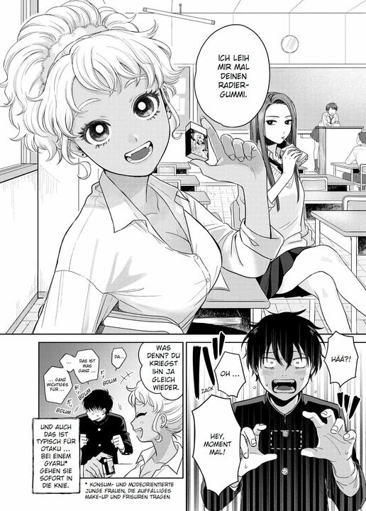 Actual product image Panini Gibt's denn keine Gyaru, die nett zu Otaku sind?! 01 (German, Sakana Uozumi, Norishirochan, 2024)