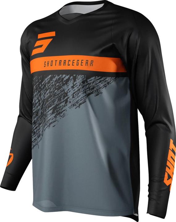 Immagine prodotto Shot DEVO ROLL Jersey orange-schwarz XXL (XXL)