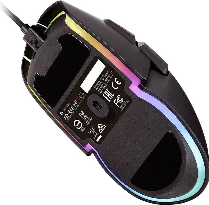 Immagine prodotto Thermaltake Argent M5 RGB Gaming Mouse (Cablato)