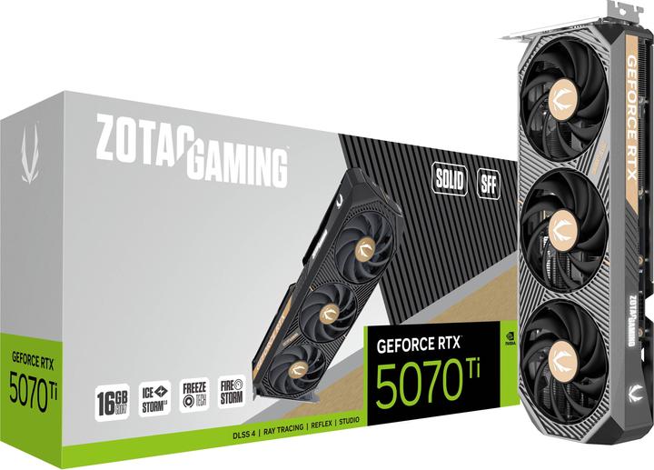 Actual product image Zotac GeForce RTX 5070 Ti Solid SFF (16 GB)