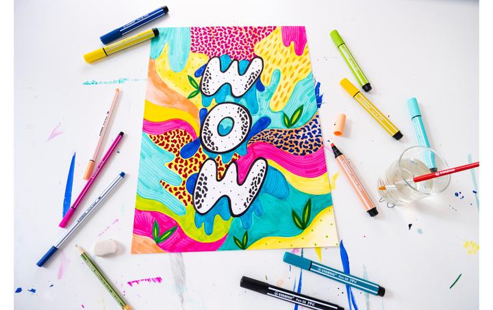 Produktbild STABILO Pen 68 MAX (Orange, 5 x)