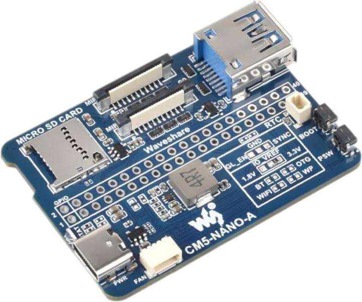Produktbild WaveShare Compute Module 5 Nano Base Board für Raspberry Pi