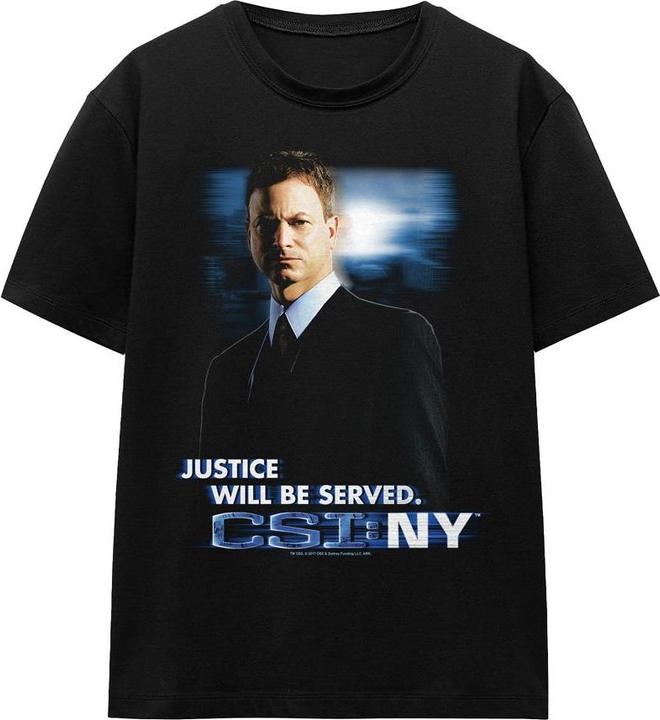 Actual product image Csi: NY Unisex Adult Justice Served T-Shirt (S)