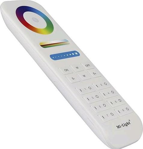 Actual product image Milight 8-zone remote control RGB+KW/WW (RGBCCT) incl. wall bracket