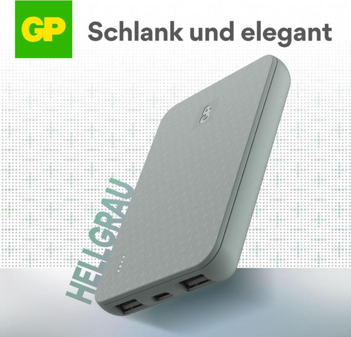 Immagine prodotto GP Batteries GP PowerBank Serie B+ 5000 mAh verde muschio (5000 mAh)